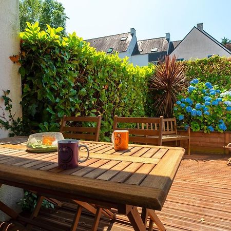 Ferienwohnung Les Cormorans - Appt En Rdc Avec Jardin Bénodet Exterior foto