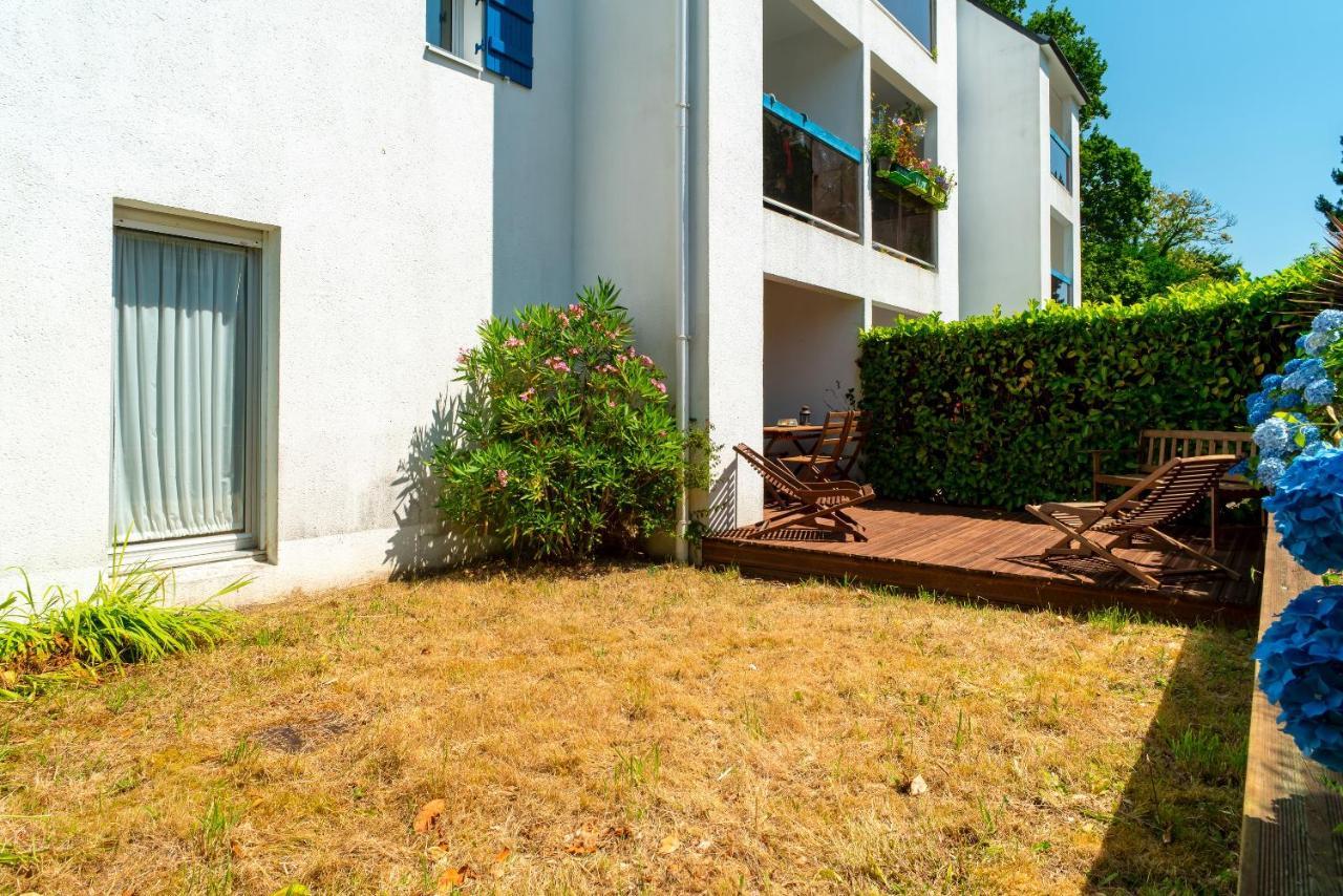 Ferienwohnung Les Cormorans - Appt En Rdc Avec Jardin Bénodet Exterior foto